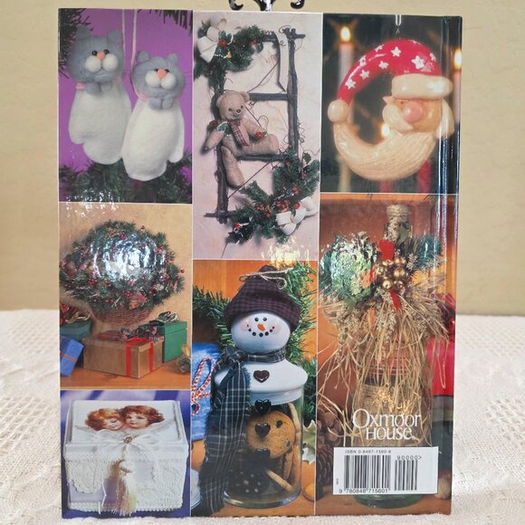 1996 Quick and Easy Christmas Crafts Oxmoor House 133 Designs VG+ - Picture 3 of 13